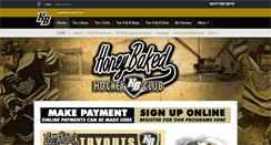 Desktop Screenshot of honeybakedhockey.com